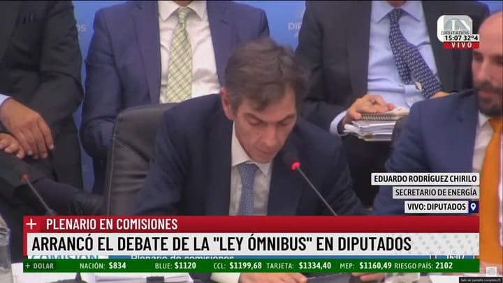 Habla Eduardo Rodríguez Chirillo, Secretario De Energía