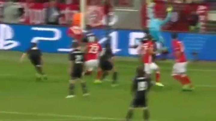 El gol de Vidal