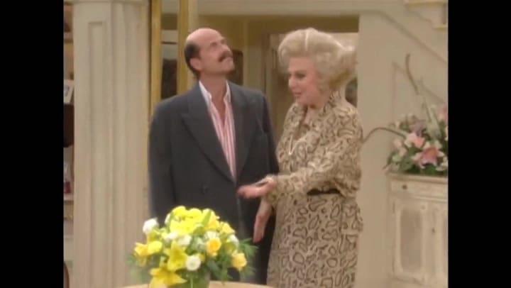 Una de las escenas de Zack Norman en La Niñera