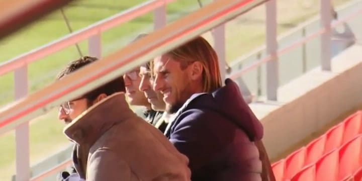 Sampaoli en el entrenamiento de Atlético Madrid