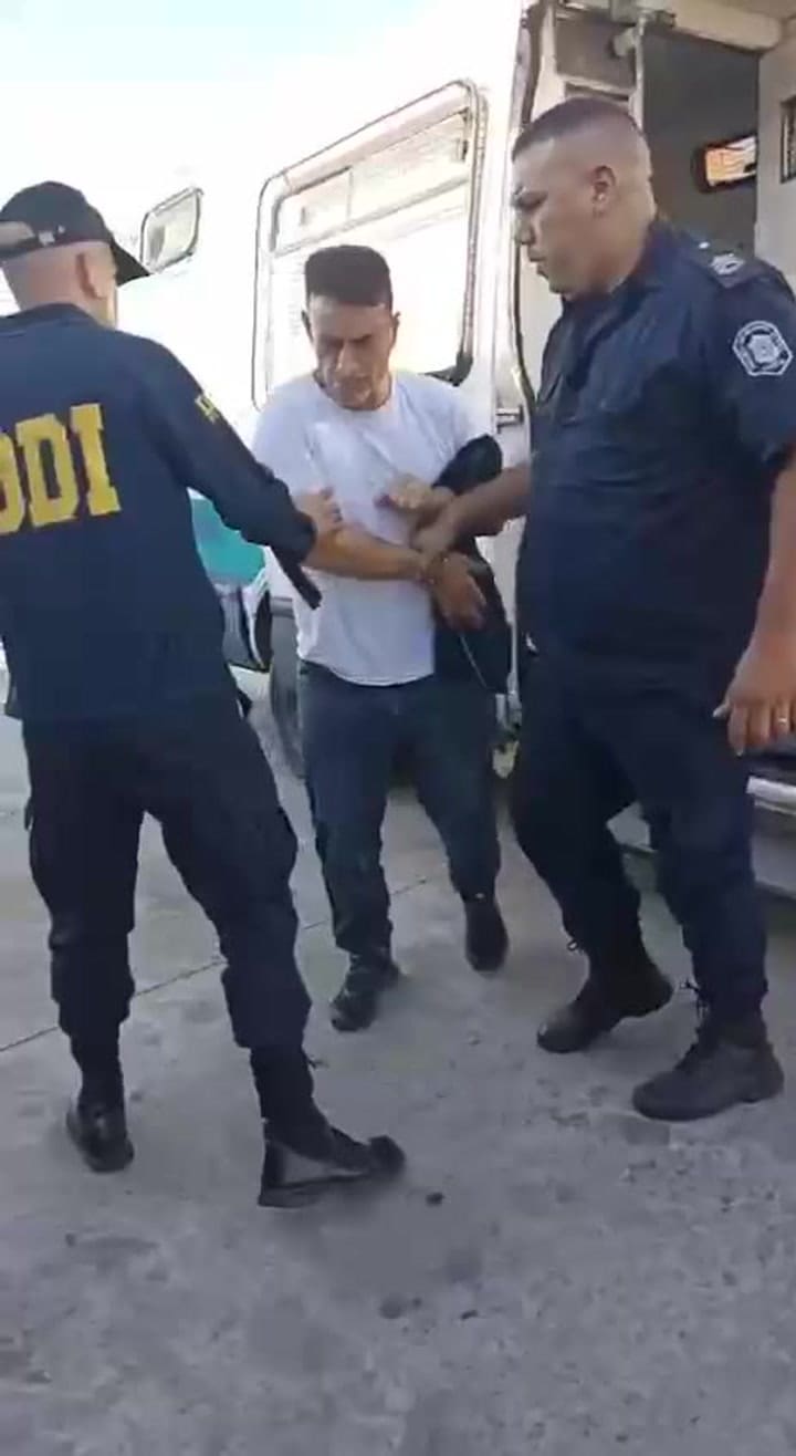 Trasladaron al "papá" de la banda de Millón a la cárcel
