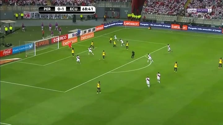 El gol de Edison Flores para Perú