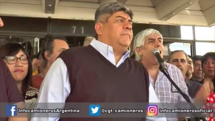 Hugo Moyano dijo: 'Una putedada a Macri en este momento es un halago'.