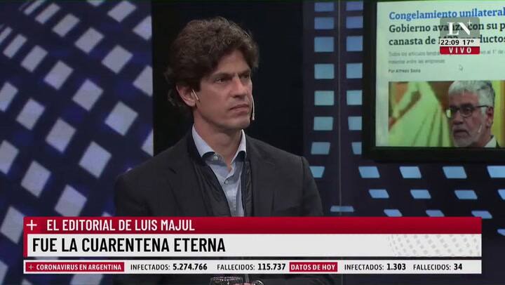 Fue la cuarentena eterna. El editorial de Luis Majul
