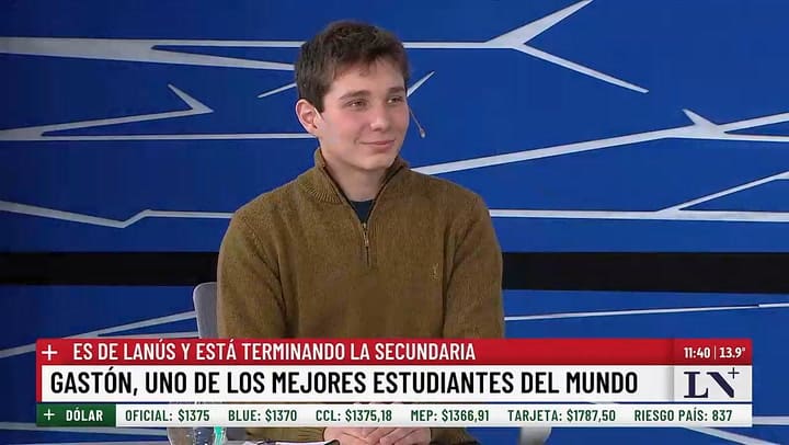 Estudiante argentino