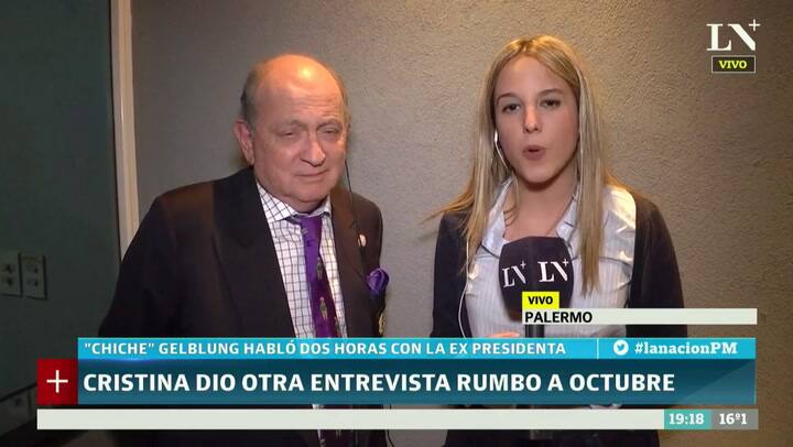 Chiche Gelblung: “A Cristina le creí algunas cosas y otras no”