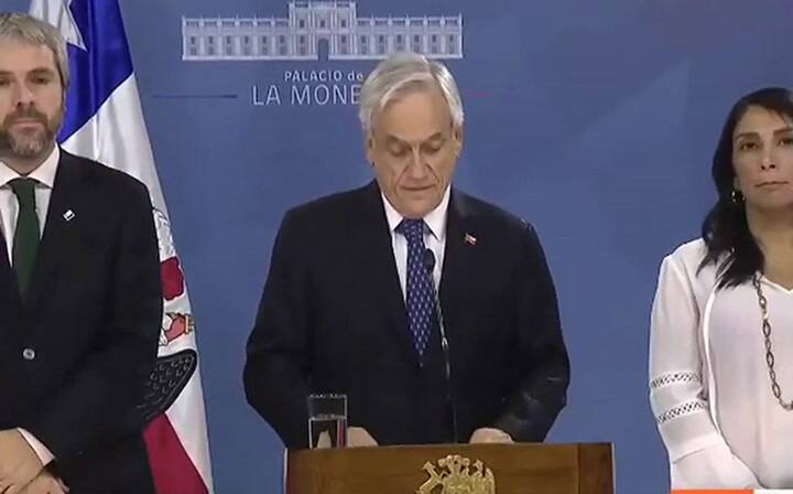 Discurso completo del presidente Piñera