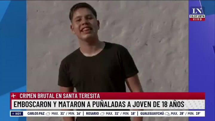 Joven Aesinado Por Patota En Santa Teresita