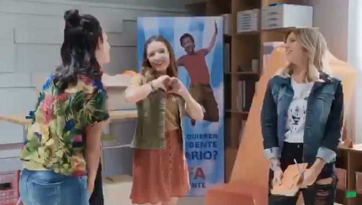 Bianca trabajó en Once, la serie de Disney que se estrenó en 2019 - Disney