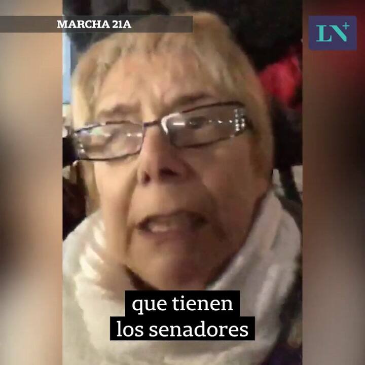 Los manifestantes exponen sus reclamos