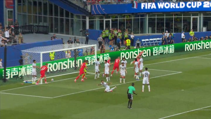 Cuarto gol de Irak vs Noruega