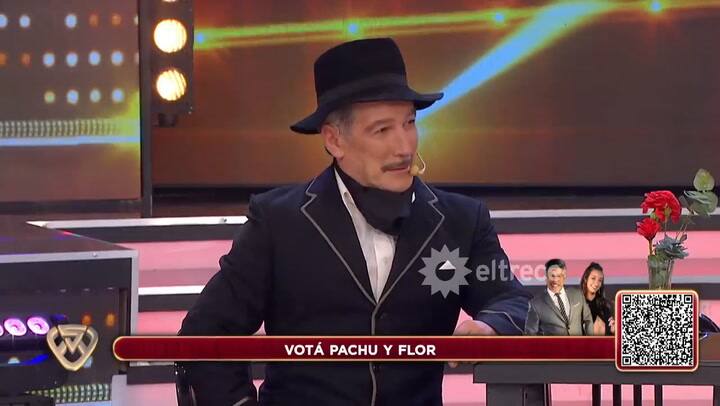 Naranja en Flor Díaz' El invento creativo de Pachu Peña para el duelo - Fuente: eltrece