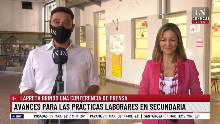 Avances para las prácticas laborales en secundaria