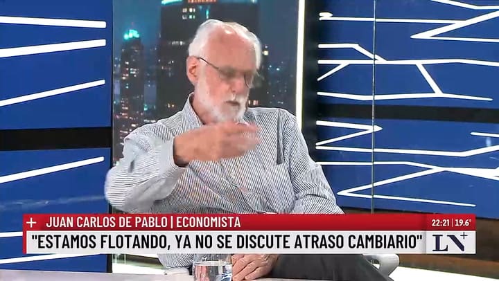 De Pablo: "Estamos flotando, ya no se discute atraso cambiario"