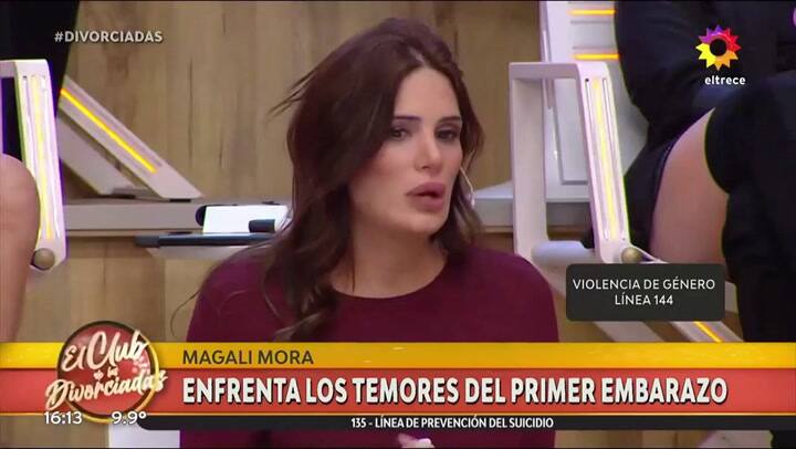 Magalí Mora mostró los violentos mensajes que le enviaba su expareja - Fuente: eltrece