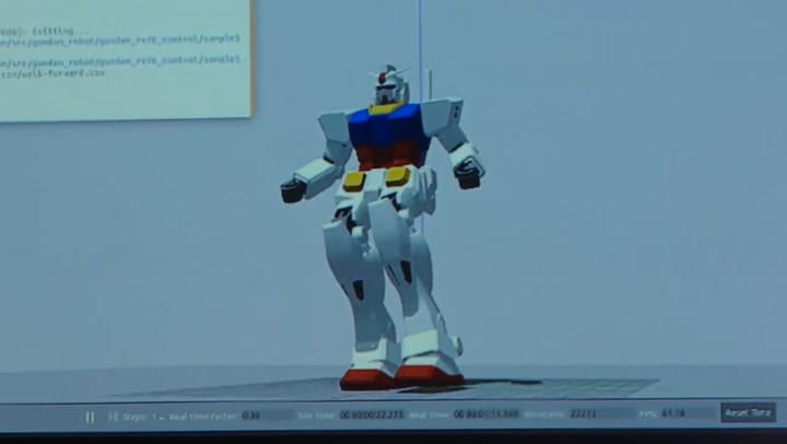 Proceso de diseño del robot de 18 metros - Fuente: Youtube