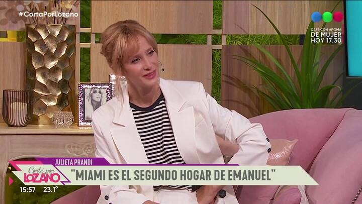 Julieta Prandi Contó Cómo Empezó La Relación Con Emanuel Ortega, Su Actual Pareja, En Plena Cuarentena Por Covid