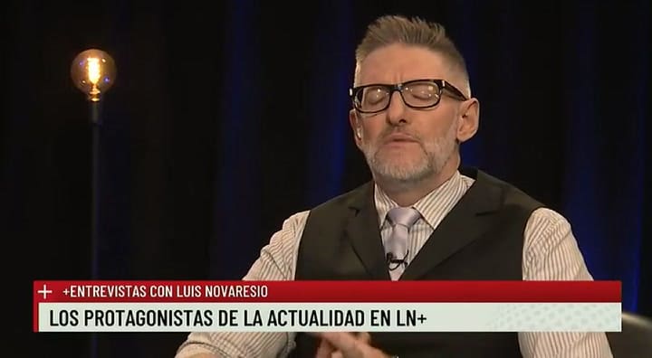 María Eugenia Vidal con Luis Novaresio en +Entrevistas