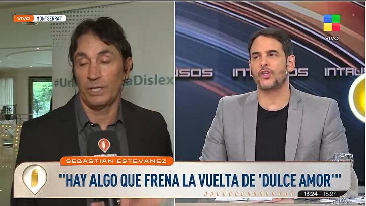 Sebastián Estevanez se refirió al posible regreso de Dulce amor