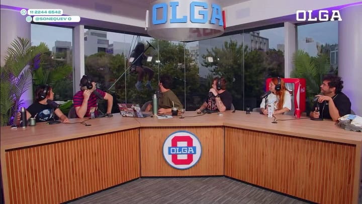 Marti Benza apareció limpiando los vidrios de Olga