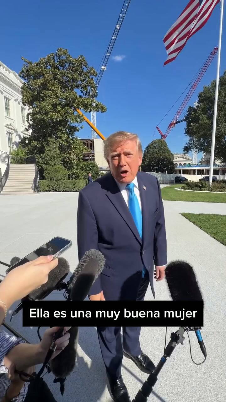 El Periodista David Alandete Le Preguntó Directamente A Donald Trump Por El Artículo De María Co (1)