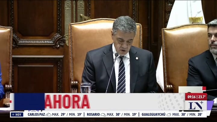 Jorge Macri inaugura el período de sesiones ordinarias: "Queremos ser una ciudad ordenada y segura"