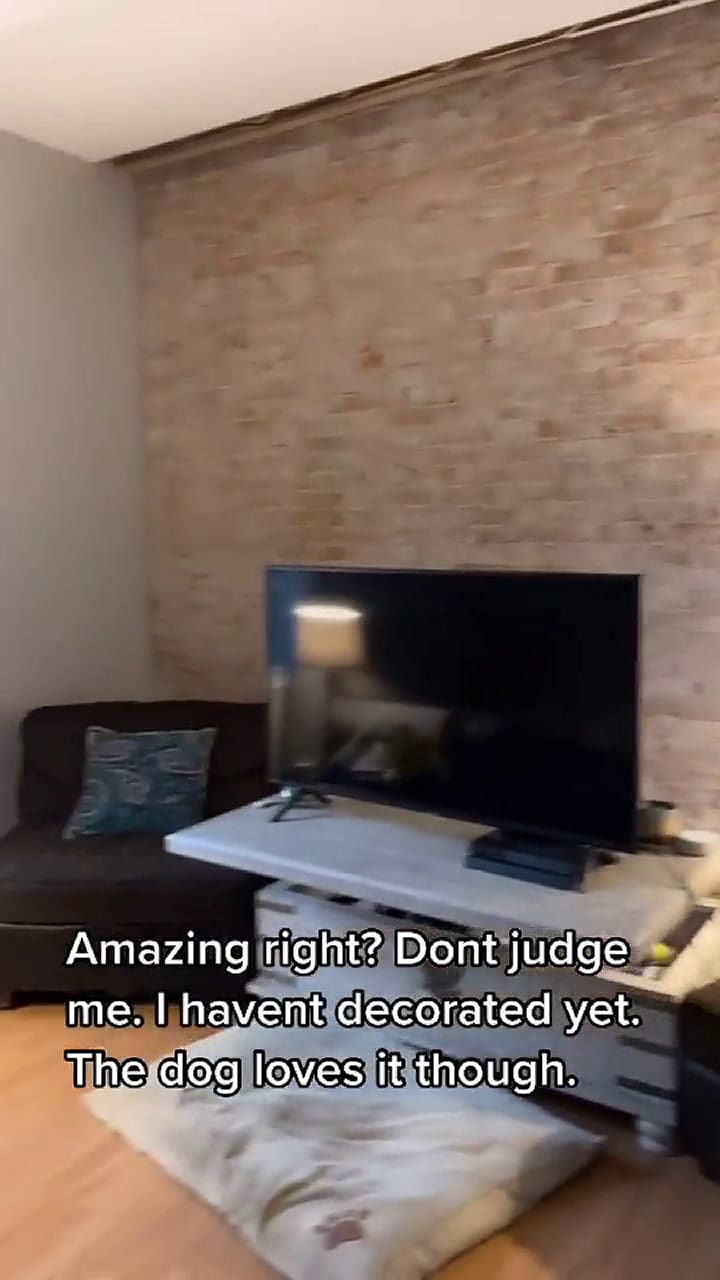 Encontró un “pasadizo secreto” en una casa de 148 años - Fuente: TikTok