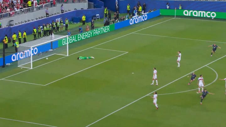 Primer gol de Turquía vs Paraguay