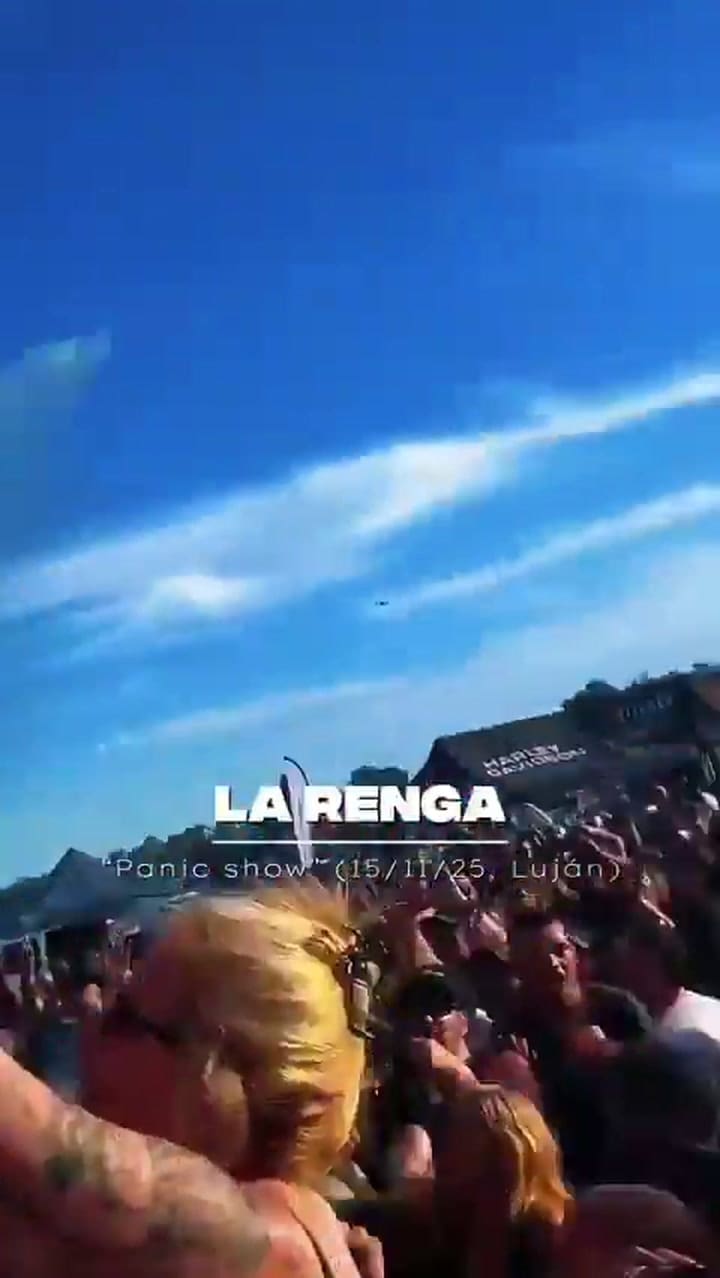La chicana de La Renga a Milei