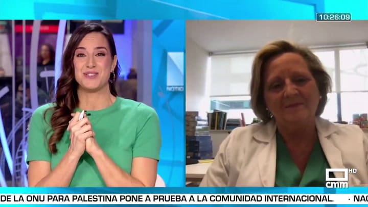 El emotivo momento entre una periodista y su madre