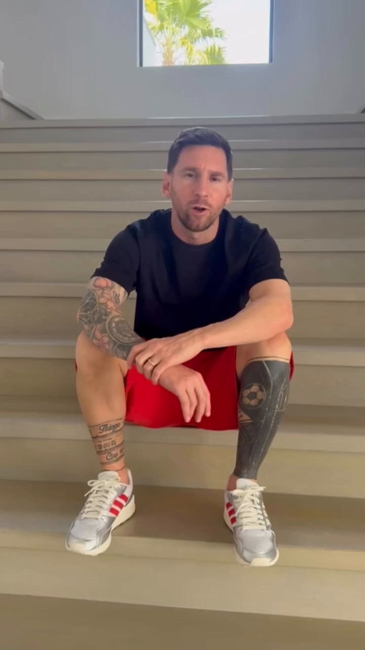 Lionel Messi explica la lesión que lo obliga a postergar un amistoso de Inter Miami