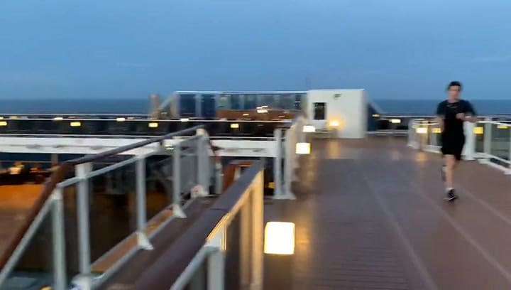Por ahora se mantiene la calma a bordo del MSC Meraviglia
