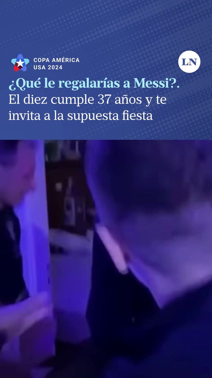 Que Le Regalarías a Messi que cumple 37 años