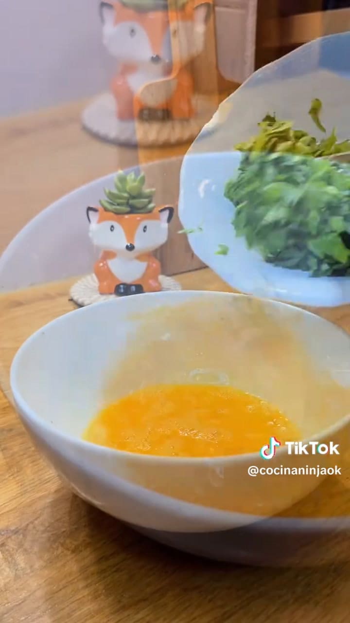 Receta del omelette en simples pasos