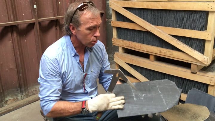 La preparación de las pizarras