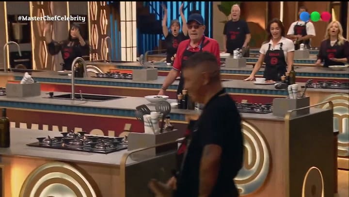Pablo Lescano divirtió a todos en MasterChef antes de anunciar su despedida