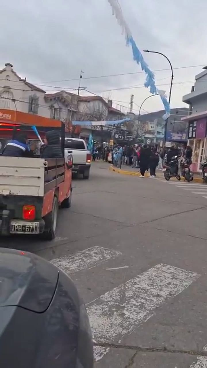 También hubo festejos en otros puntos de Córdoba, como en La Falda