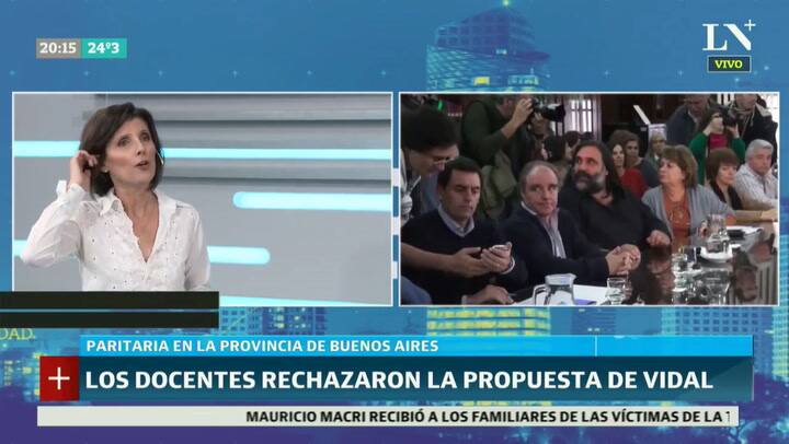 Los docentes rechazaron la propuesta de Vidal
