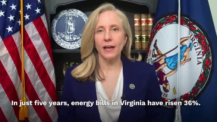 La ley firmada por Spanberger para reducir los costos de energía en Virginia