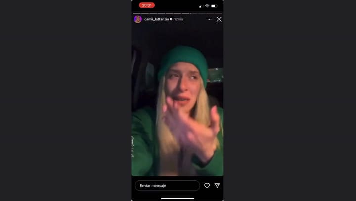 Camila Lattanzio compartió un desgarrador pedido al sufrir violencia de género
