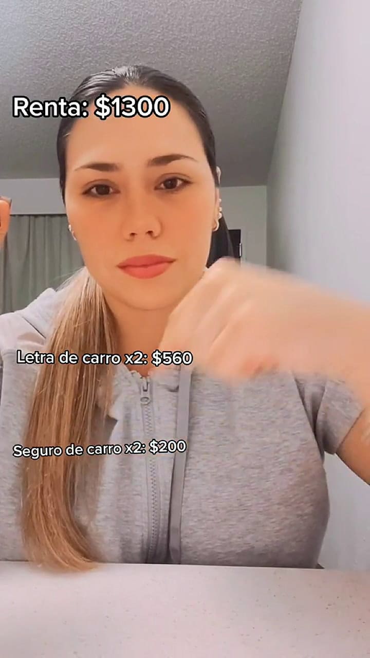 Venezolana muestra cuánto gasta por mes en Miami