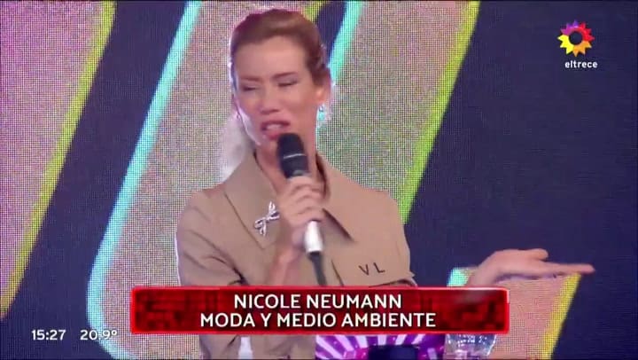 Nicole Neumann quiso halagar a Mariana Arias, pero recibió una respuesta inesperada de su colega