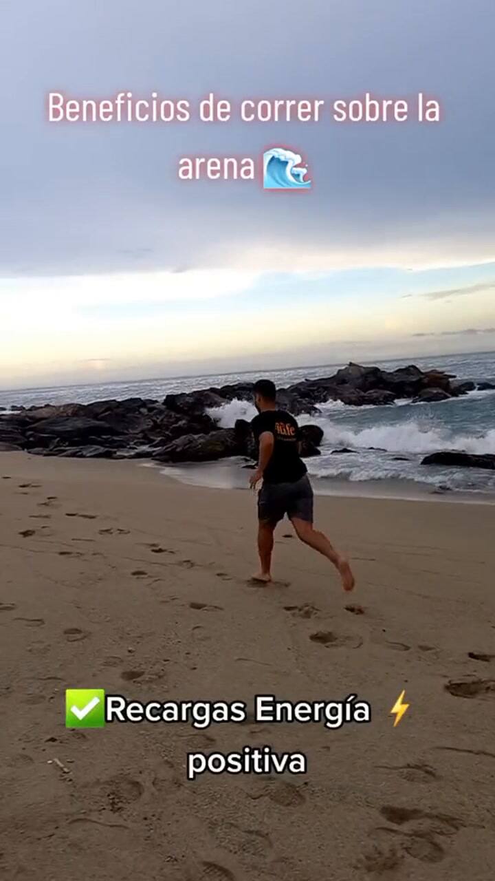correr en arena