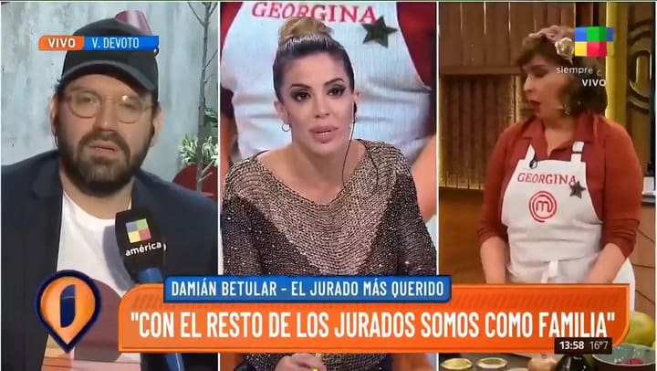Damián Betular se refirió a los precios de su nueva pastelería