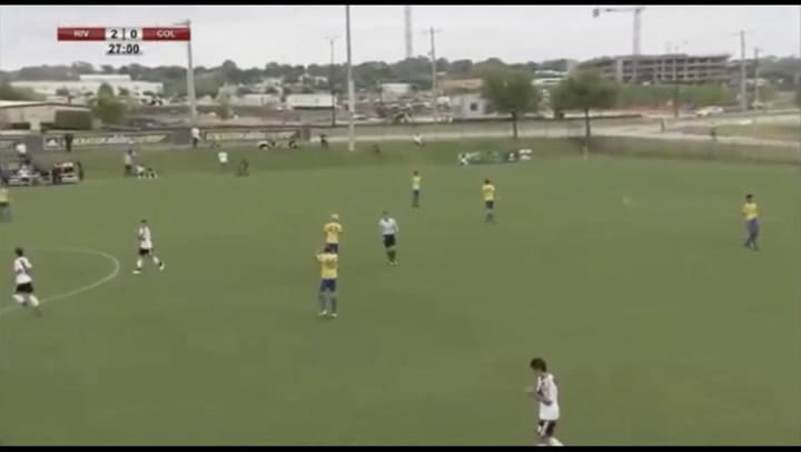 El golazo del sobrino de Maradona