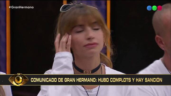 Gran Hermano detectó complot y envió a toda la casa a placa positiva