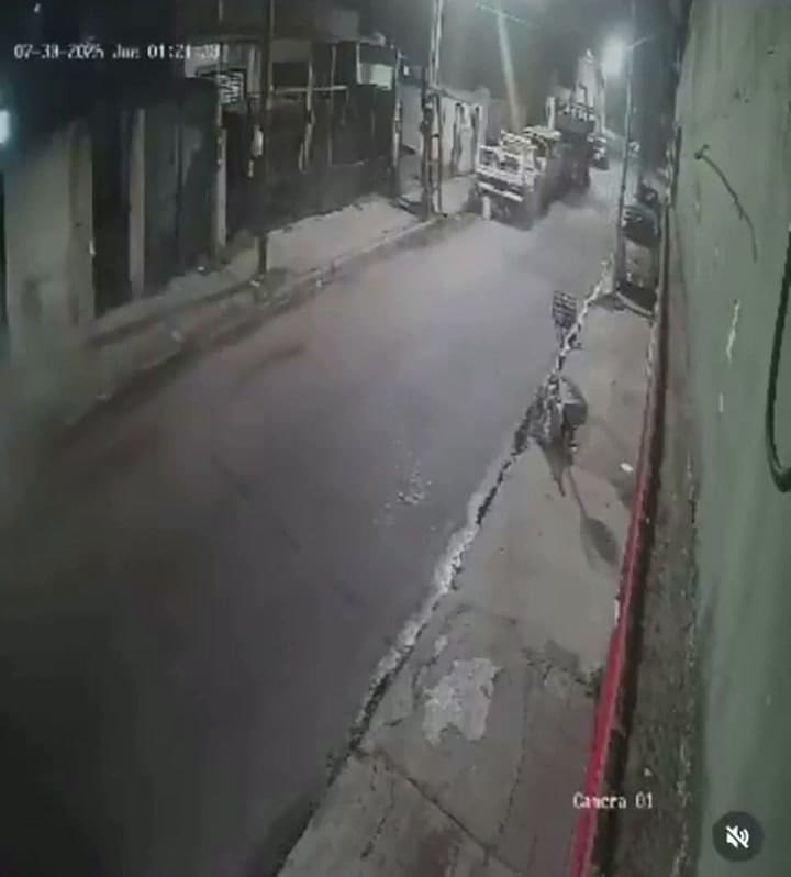 Otro video del choque en Lomas de Zamora