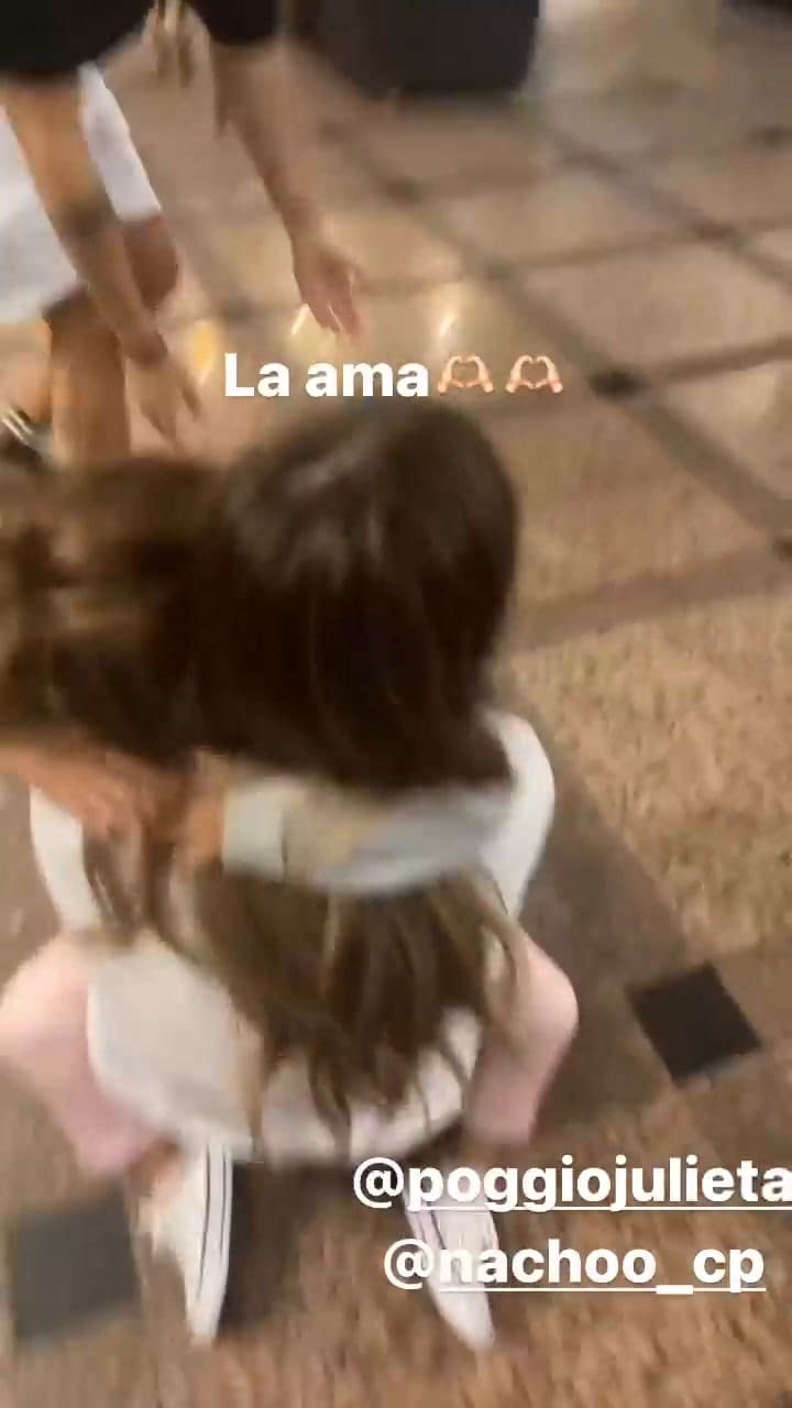 Gran Hermano: las hijas de Romina se encontraron con Julieta y Nacho