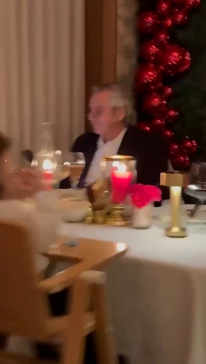 Alberto Fernández festejó el año nuevo en Madrid