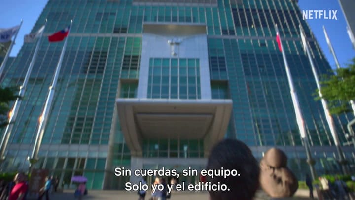El tráiler de Netflix sobre el ascenso de Alex Honnold al Taipei 101